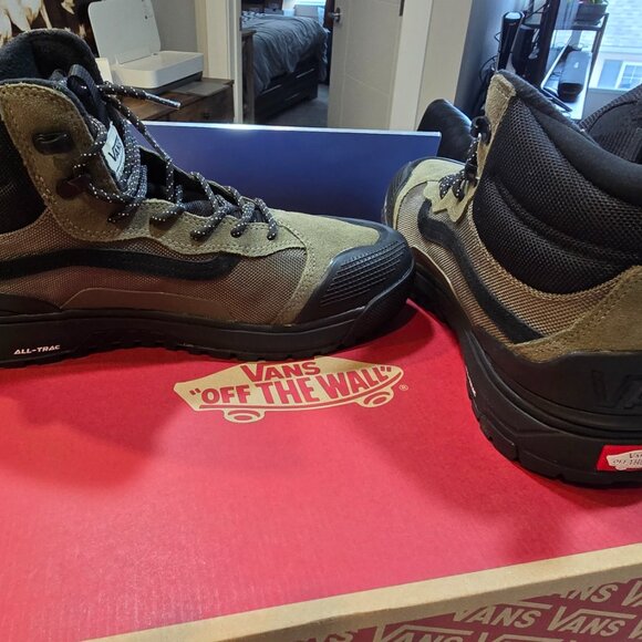 Vans UltraRange EXO Hi MTE-2 Olive Green Waterproof Boots VN0A4BVSDOL SIZE 11.5 - Picture 5 of 14